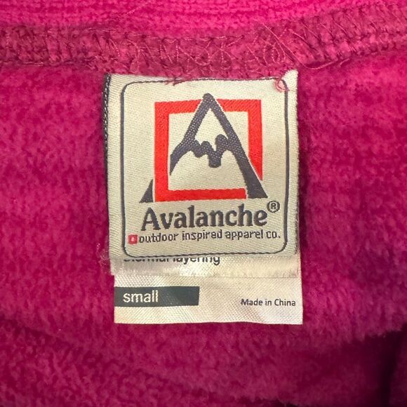 Avalance Apparel Pink Fleece Jacket size Small - Picture 3 of 6